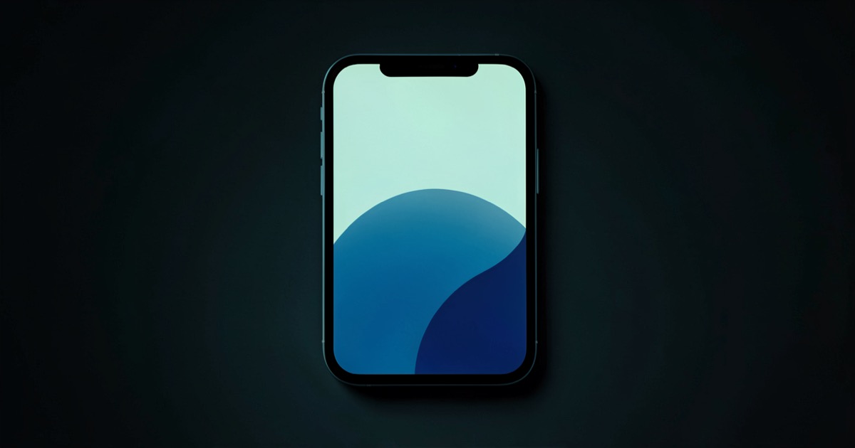 A smartphone emitting soft teal light against a dark clinical background, suggesting digital health technology